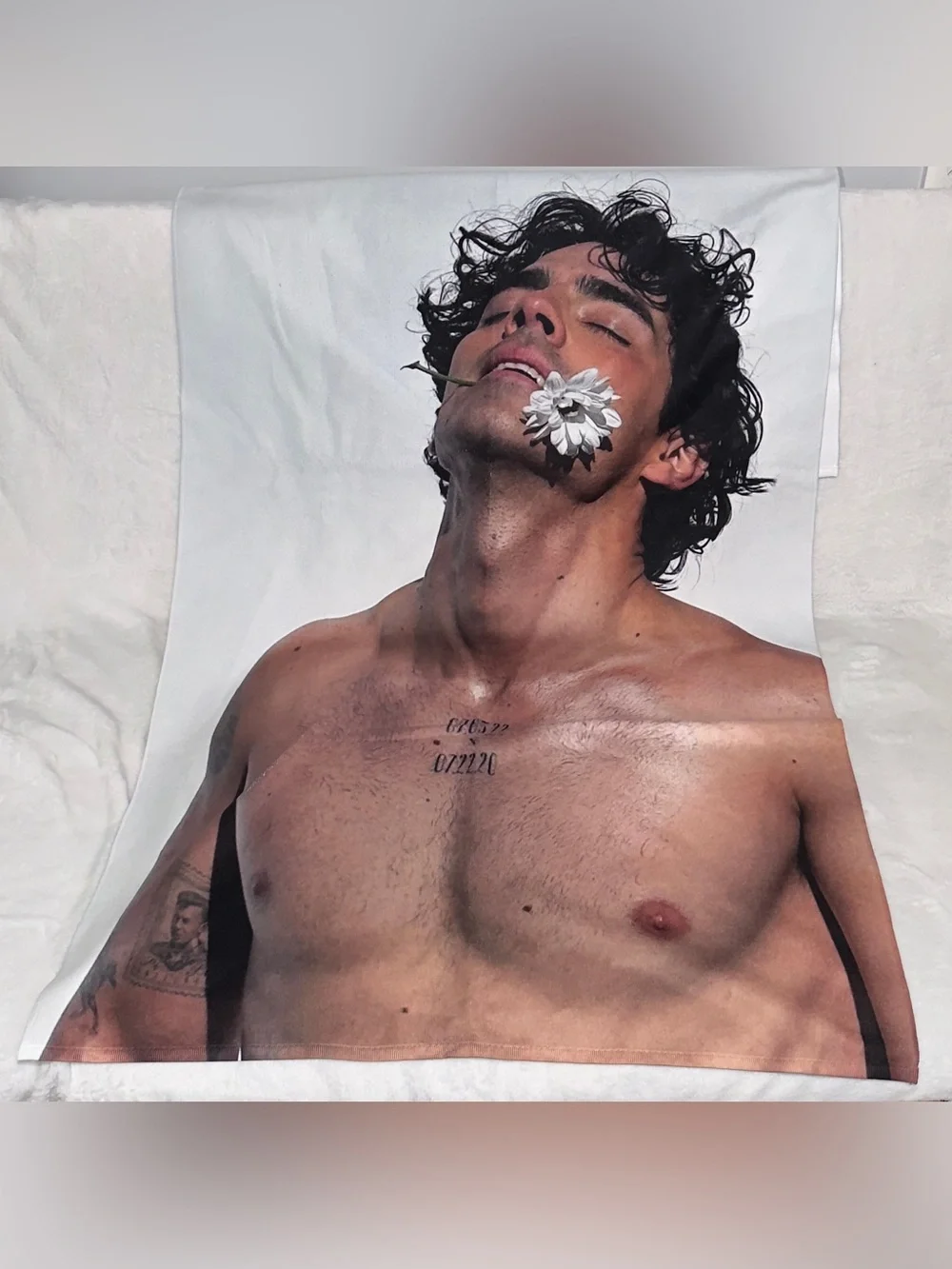Joe Jonas Beach Towel